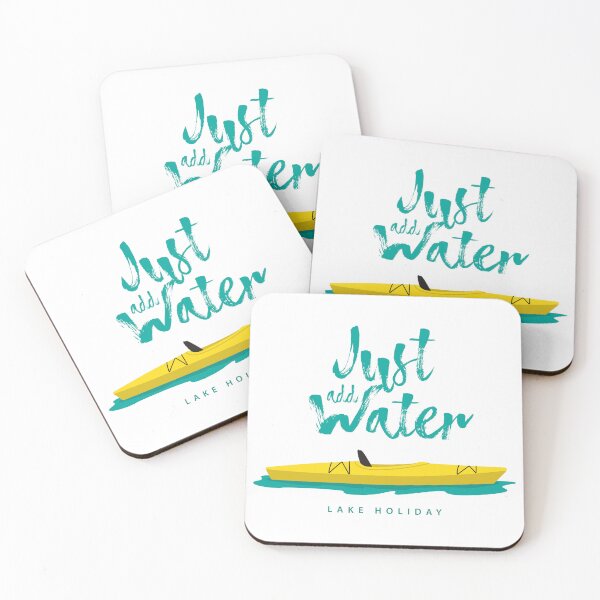 Item preview, Just Add Water Kayak - Lake Holiday - Yellow designed and sold by BlueSkyTheory.