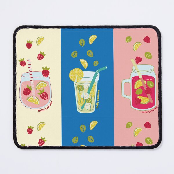 Item preview, Drink in a jar raspberry lemon mint aesthetic lemonade cocktail strawberry iced tea hello summer aesthetic beverage designed and sold by Novel-ty.