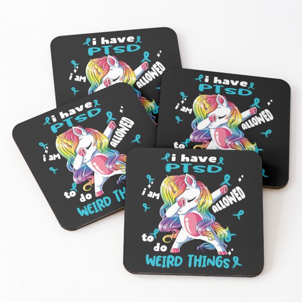 Item preview, PTSD Awareness Funny I have PTSD i'm allowed to do Weird Things! designed and sold by JanetShop809.