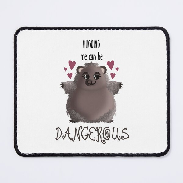 Item preview, Hugging me Can Be Dangerous Porcupine T-shirt designed and sold by Nerdygirlteez.