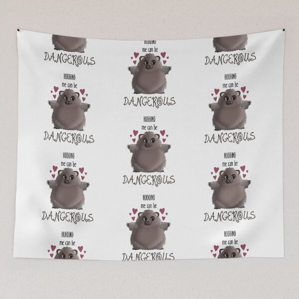 Item preview, Hugging me Can Be Dangerous Porcupine T-shirt designed and sold by Nerdygirlteez.