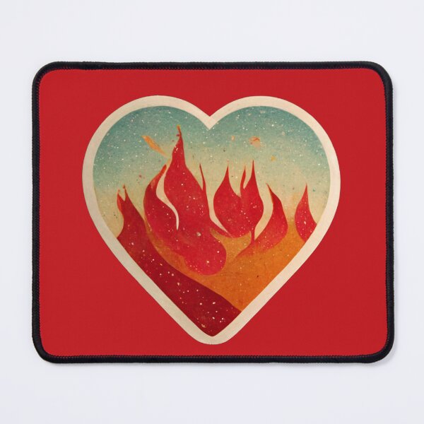 Item preview, The fire in my heart designed and sold by etherElric.