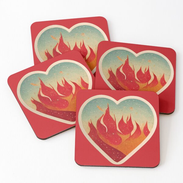 Item preview, The fire in my heart designed and sold by etherElric.