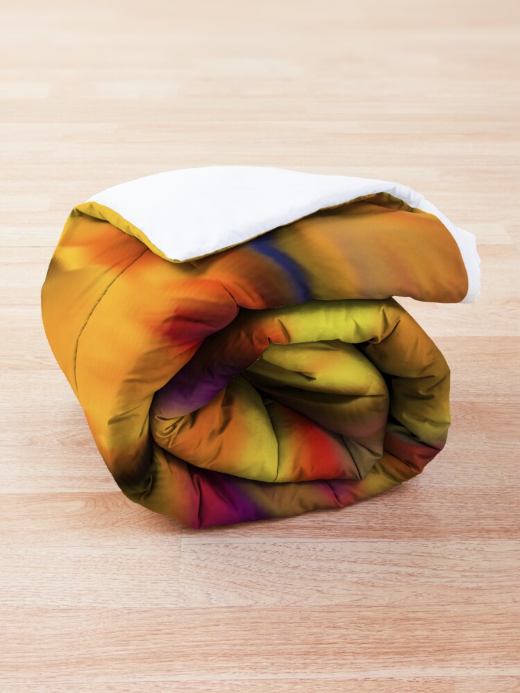 Alternate view of Jupiter Fire Comforter