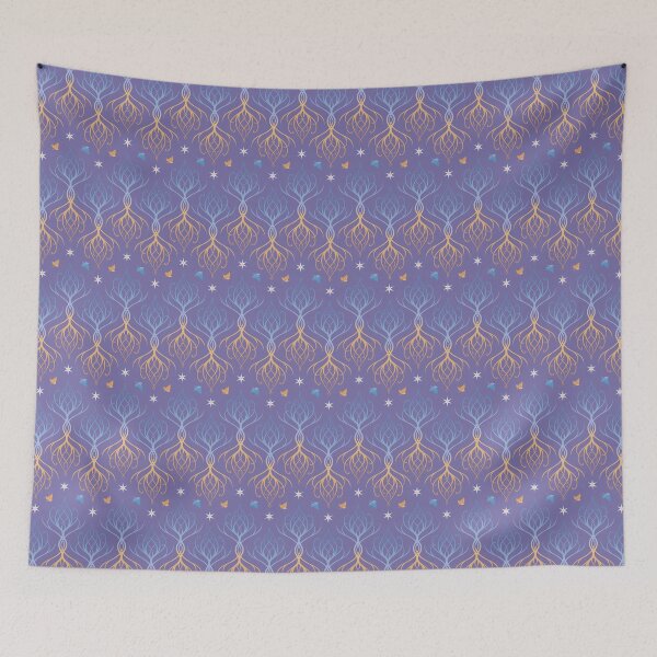 Item preview, Elven trees Lilac designed and sold by Alwen-Art.