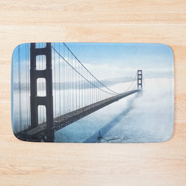 Item preview, Golden Gate Bridge in the Fog designed and sold by Rozlar.