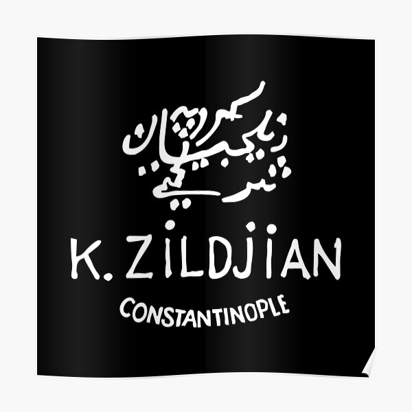 "Zildjian K Constantinople logo" Poster for Sale by SaneleCroni501
