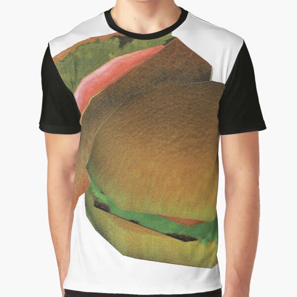 Vista previa del artículo con la obra «perrito caliente y hamburguesa 3D», diseñado y vendido por GameCafe.