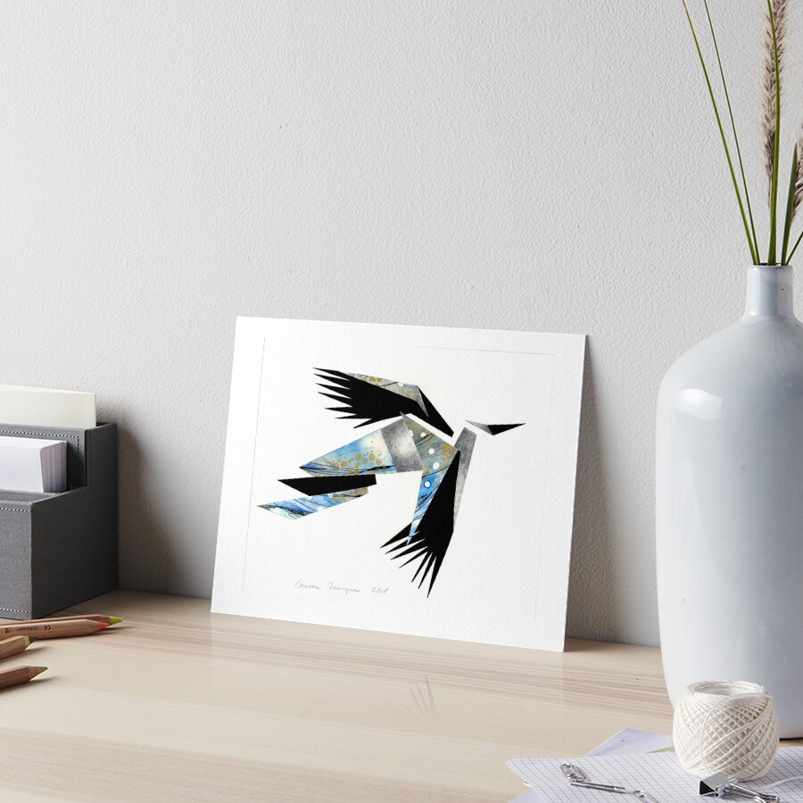 Item preview, Art Board Print designed and sold by laviniamorozan.