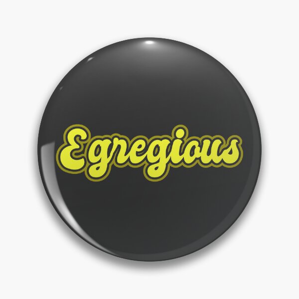 Item preview, Egregious - Yellow designed and sold by Chubuter.