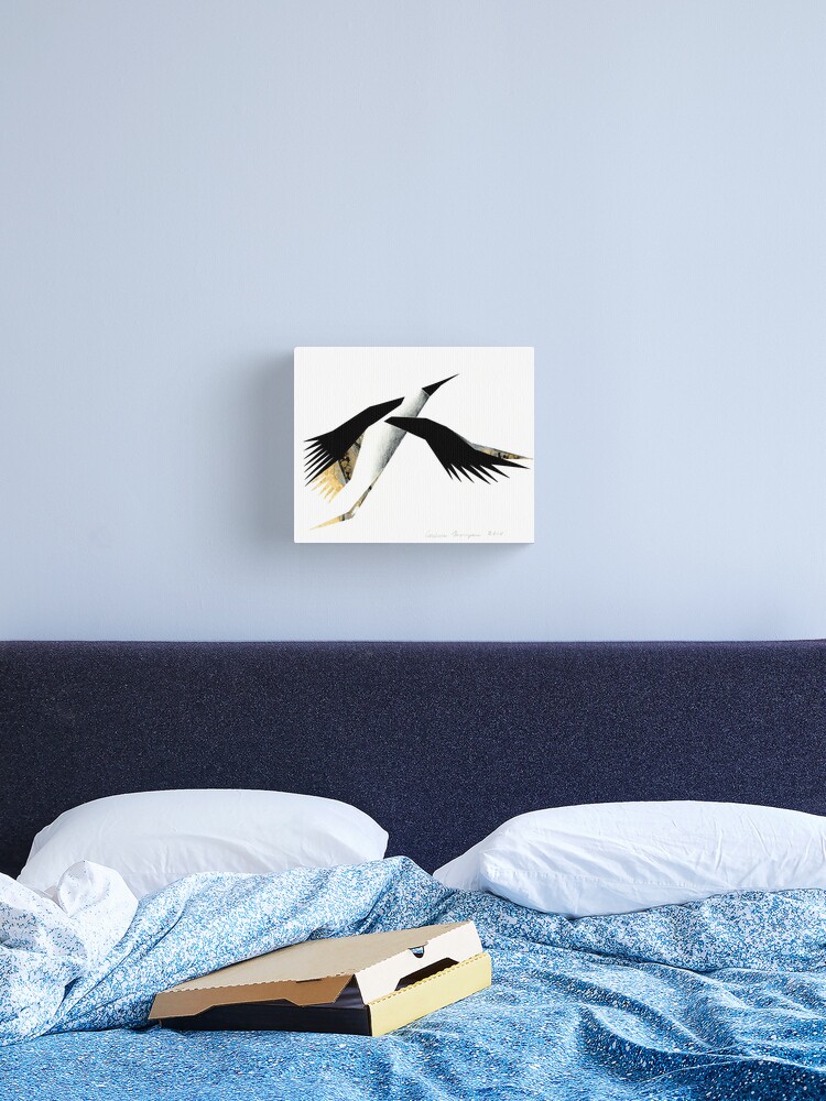 Thumbnail 1 of 3, Canvas Print, Flight III designed and sold by laviniamorozan.
