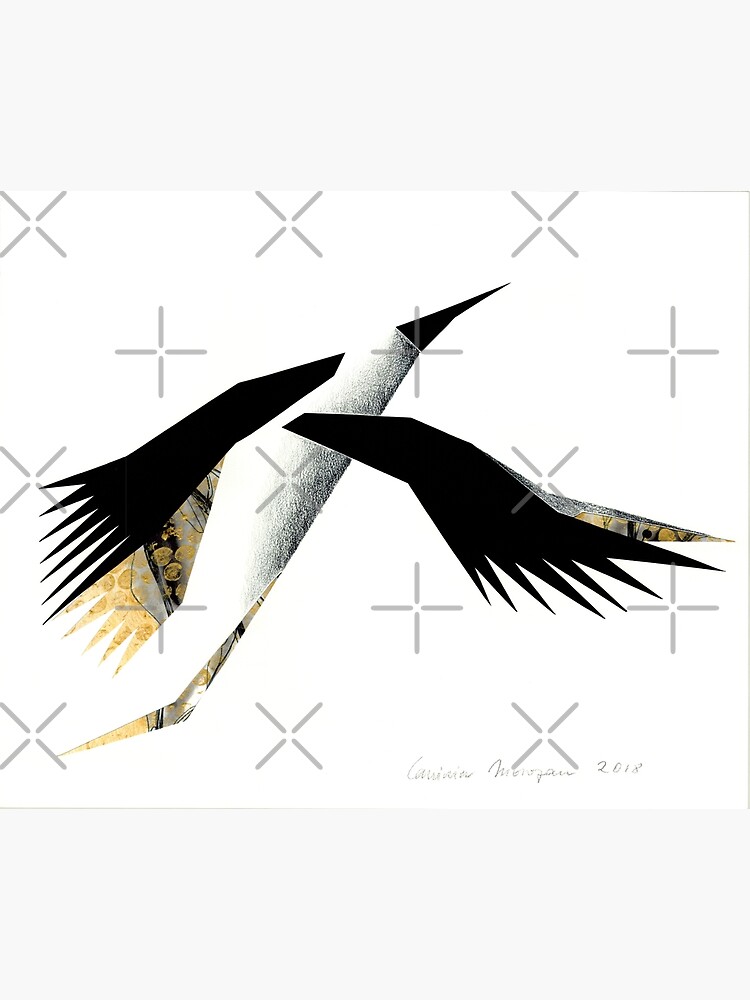 Thumbnail 3 of 3, Canvas Print, Flight III designed and sold by laviniamorozan.