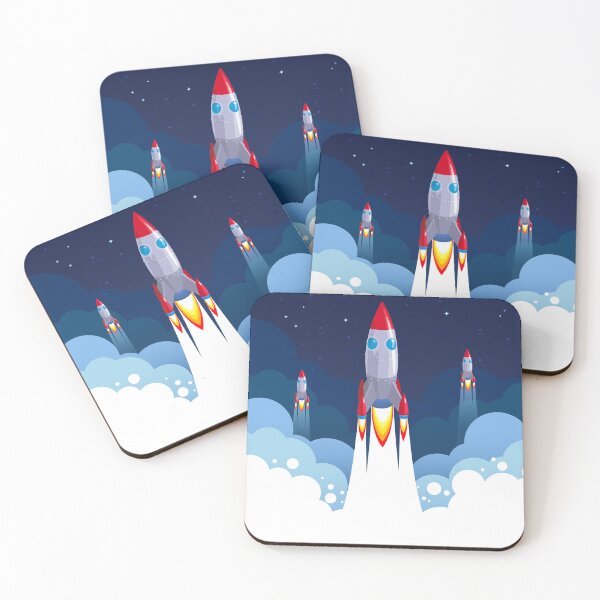 Item preview, Space ship rocket designed and sold by amanmana.