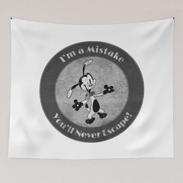 Item preview, Excited Dog Distressed Retro 20s Cartoon Rubberhose Style designed and sold by skullislandprod.