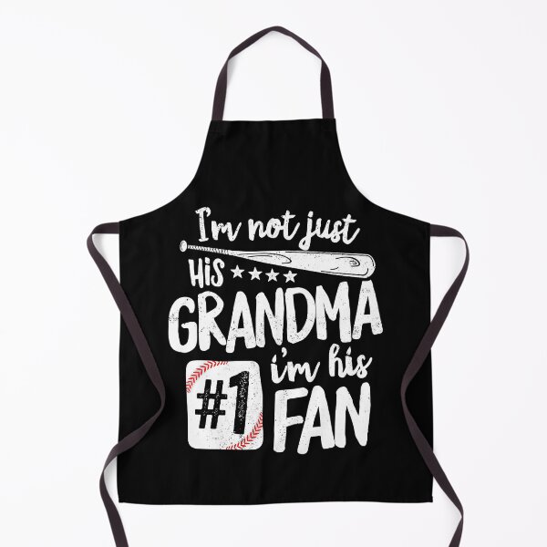 Item preview, I'm Not Just His Grandma I'm His #1 Fan Baseball Grandma designed and sold by MichelSorour.