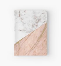 Rose gold marble blended Hardcover Journal
