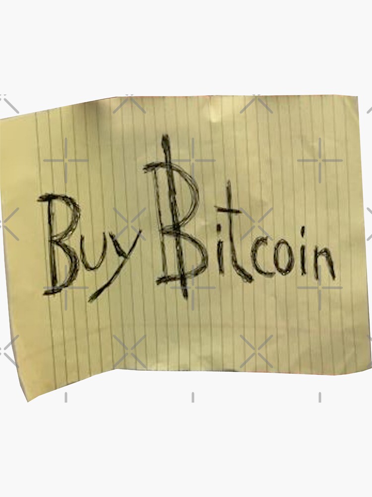 buy bitcoin sign