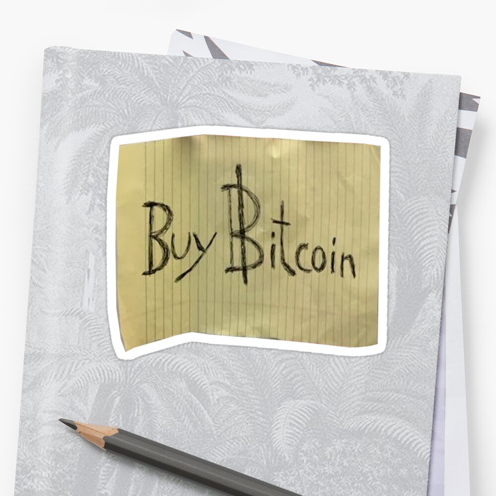 buy bitcoin stickers