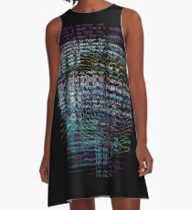 Lost Signal A-Line Dress