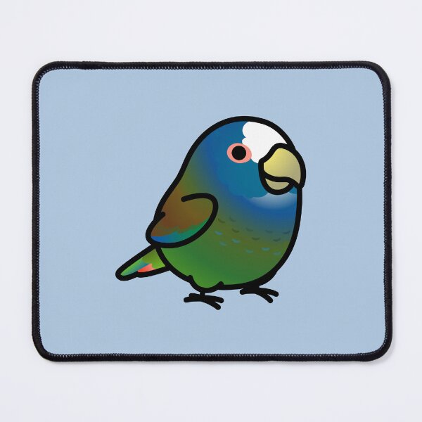 Item preview, Chubby White-capped, White-crowned Pionus Parrot designed and sold by birdhism.
