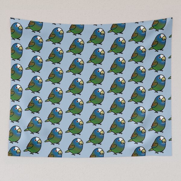Item preview, Chubby White-capped, White-crowned Pionus Parrot designed and sold by birdhism.