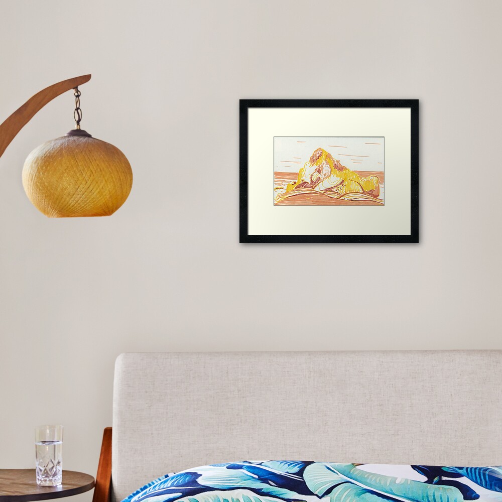 Item preview, Framed Art Print designed and sold by laviniamorozan.
