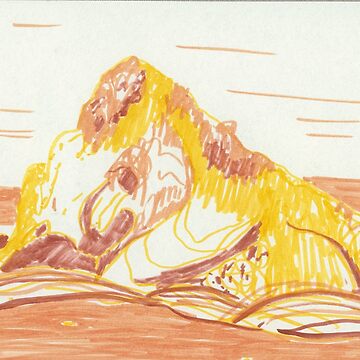 Artwork thumbnail, Big Sur, California by laviniamorozan