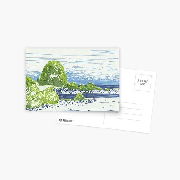 Big Sur,California II Postcard