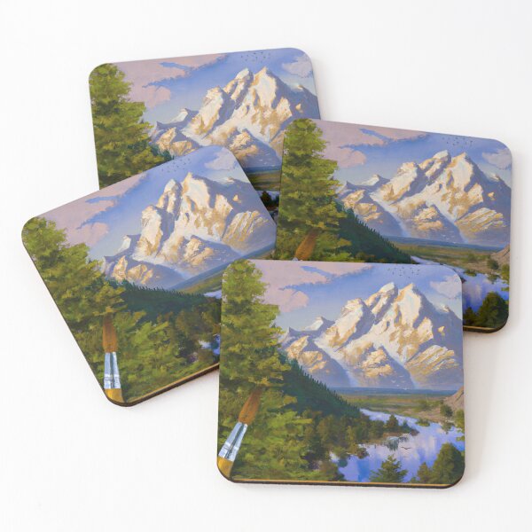 Item preview, A Splendid Mountain View designed and sold by rayhanzo18.