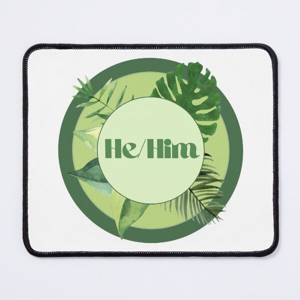 Item preview, He Him Pronouns designed and sold by mjalred.