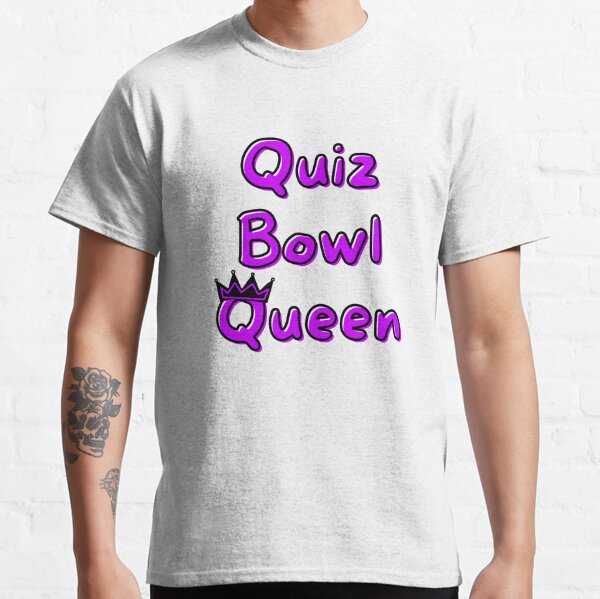  Quiz Bowl LGBT Pride Rainbow Premium T-Shirt : Clothing, Shoes  & Jewelry