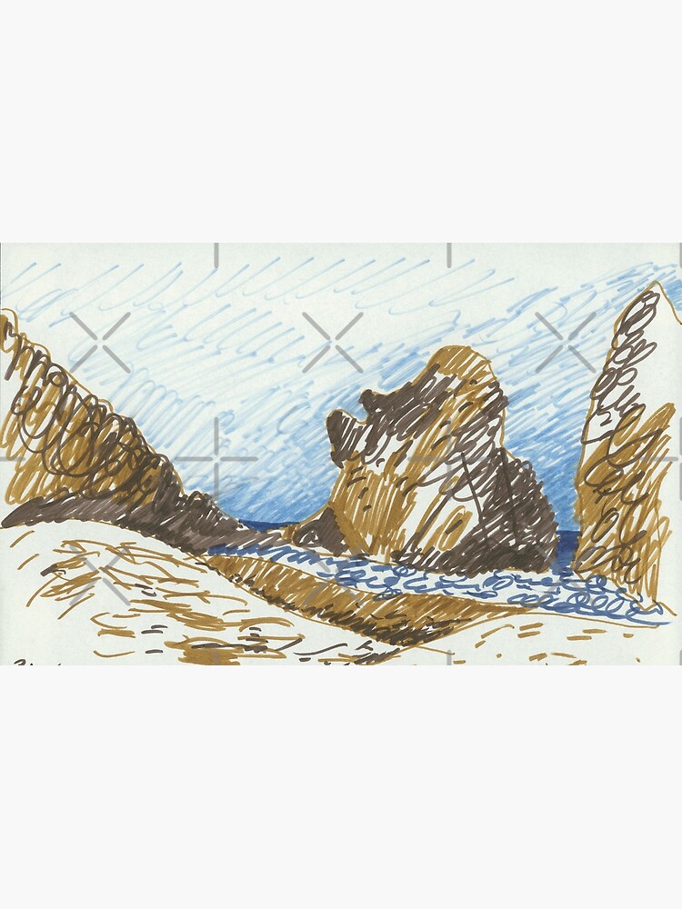 Thumbnail 7 of 7, Framed Art Print, Big Sur, California III designed and sold by laviniamorozan.