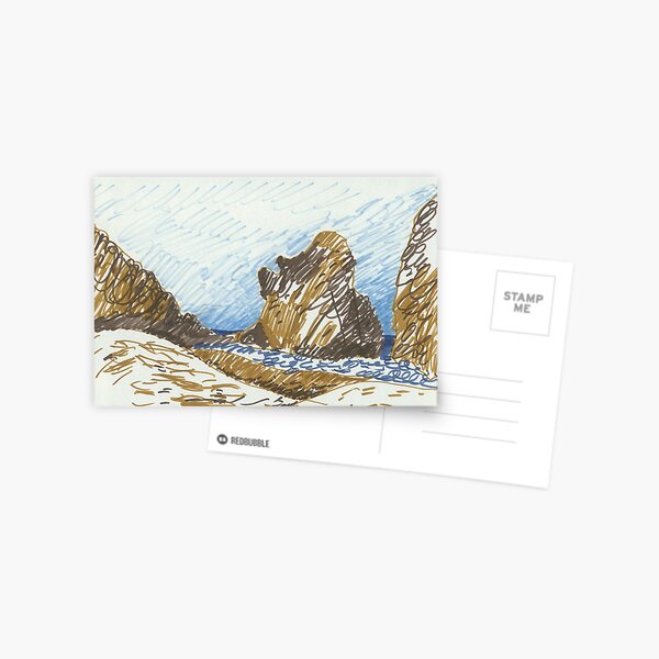 Big Sur, California III Postcard