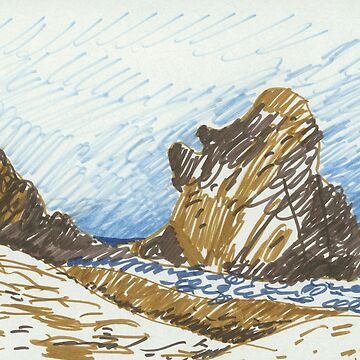 Artwork thumbnail, Big Sur, California III by laviniamorozan