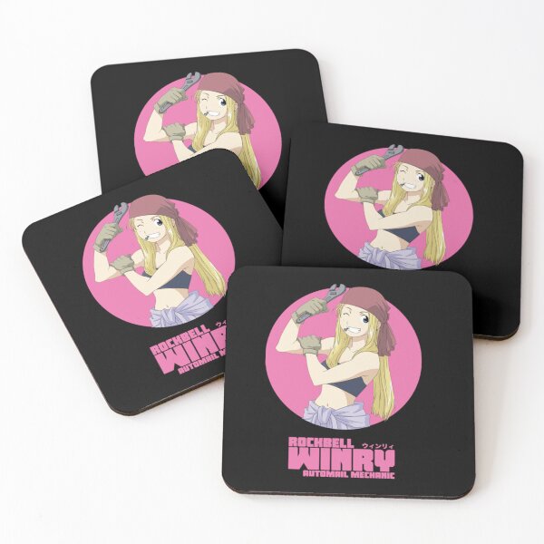 Item preview, Winry Rockbell Fullmetal Alchemistzz Sticker designed and sold by melanieqyehb.