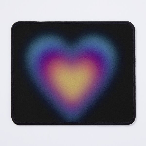 Item preview, aura heart blue/purple/yellow  designed and sold by ladybirddesigns.