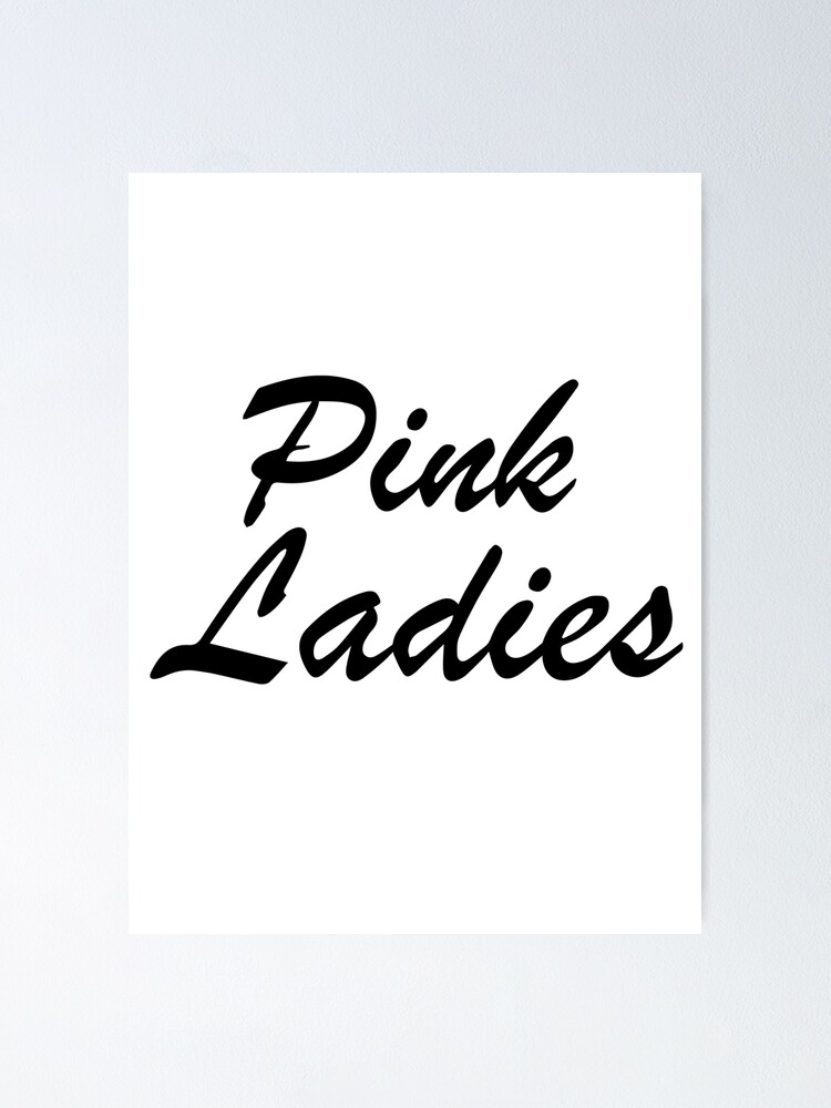 Pink Ladies Grease Olivia Newton John Poster For Sale By Blairbauch Redbubble 