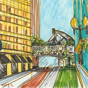 Artwork thumbnail, Chicago Street View by laviniamorozan