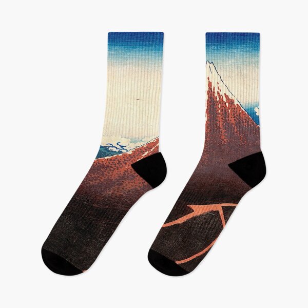 Item preview, Storm Below Mount Fuji - Katsushika Hokusai designed and sold by SimpleJoyStyle.