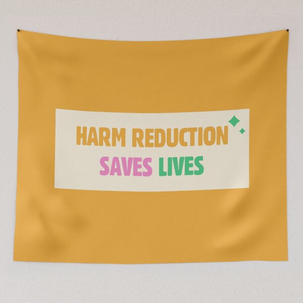 Item preview, Harm Reduction Saves Lives designed and sold by Picket Club.