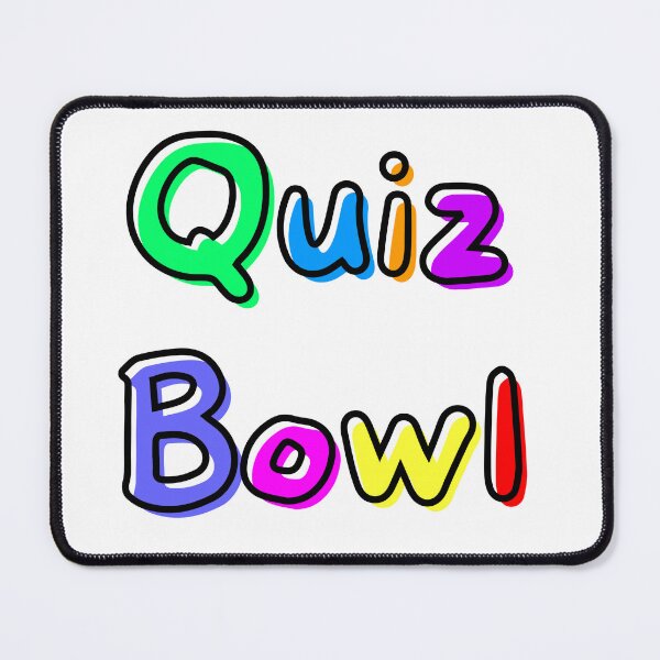 Item preview, Quiz Bowl, cute and colorful designed and sold by BlakeleyB.