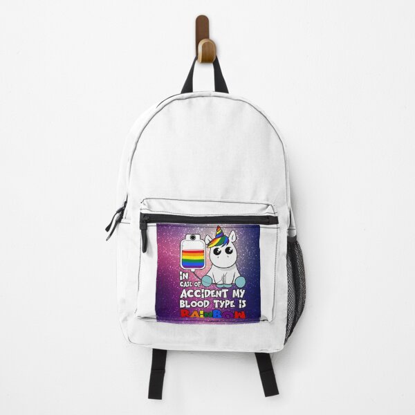 Item preview, Unicorn In case of accident my blood type is rainbow designed and sold by SUZANNE042.