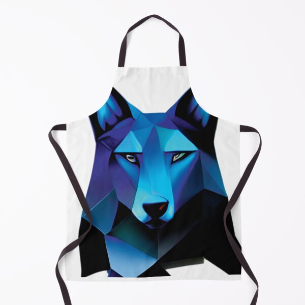 Item preview, Black colorful wolf  designed and sold by ralick.