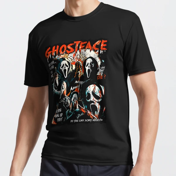 スペシャル] 90s SCREAM Ghostface Tシャツ-