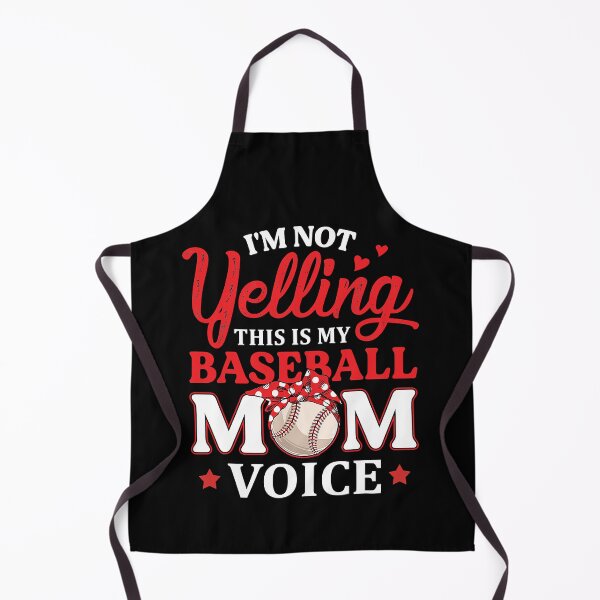 Item preview, I'm Not Yelling This Is My Baseball Mom Voice Baseball Lover designed and sold by MichelSorour.