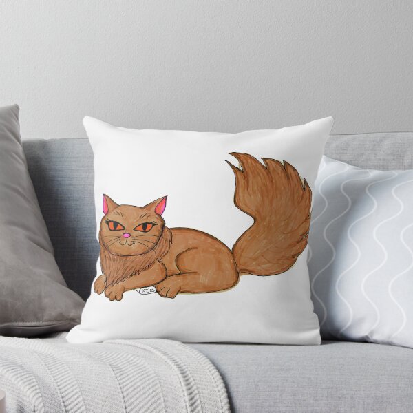 Item preview, Brown Fluffy Floof Cat designed and sold by Cats-And-Kat.