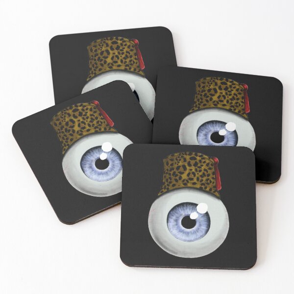 Item preview, Eyeball with Leopard Fez designed and sold by ShayneoftheDead.