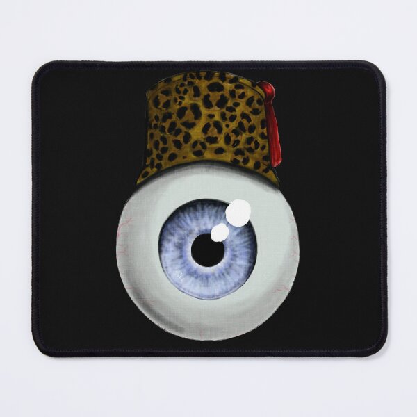 Item preview, Eyeball with Leopard Fez designed and sold by ShayneoftheDead.