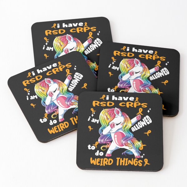 Item preview, RSD CRPS Awareness Funny I have RSD CRPS i'm allowed to do Weird Things! designed and sold by JanetShop809.