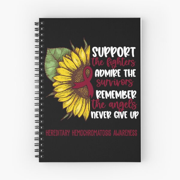 Item preview, Hereditary Hemochromatosis Awareness - Support the Fighters Admire the Survivors Remember the Angels Never Give Up designed and sold by whlrcheryl.